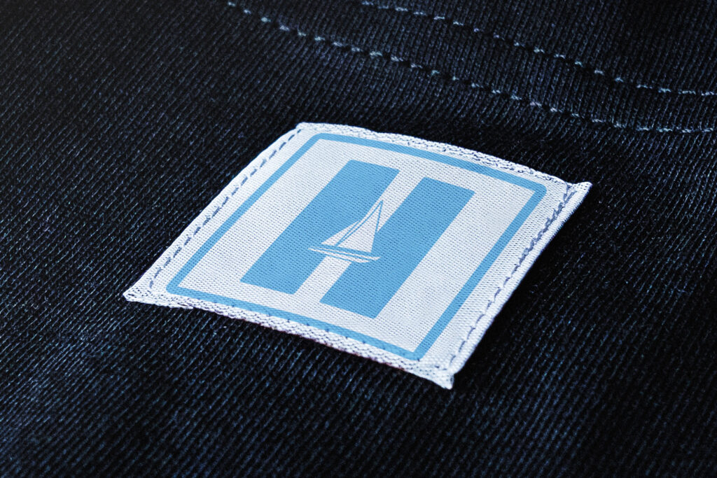 Hamptons Crew Woven Label